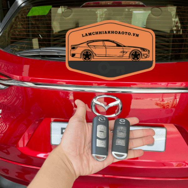 làm chìa khóa xe mazda 6